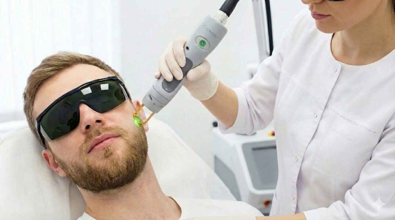 Мужская лазерная эпиляция